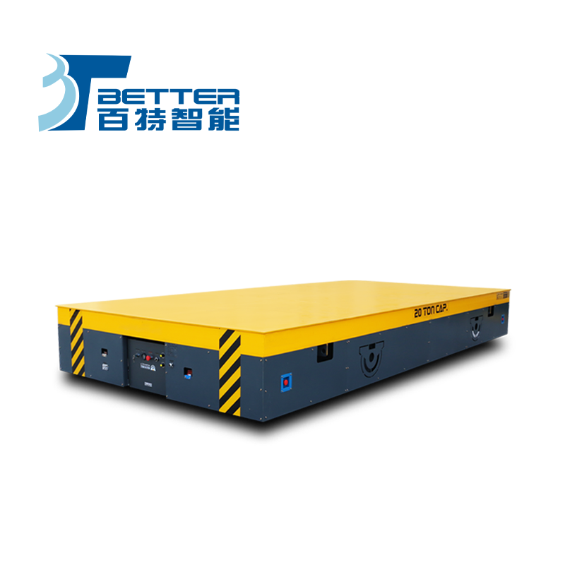 百特小型15噸無軌電動(dòng)平板車(2)